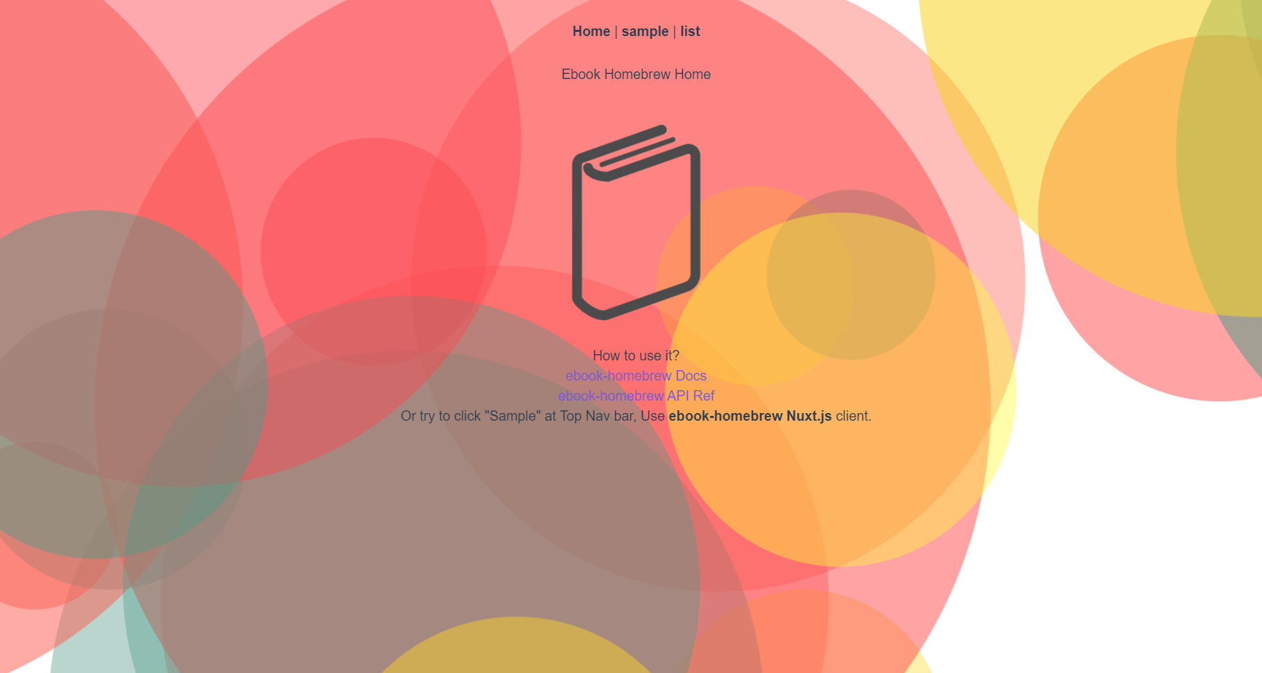 Nuxt.jsにparticles-bg-vueを適用した実際の画面