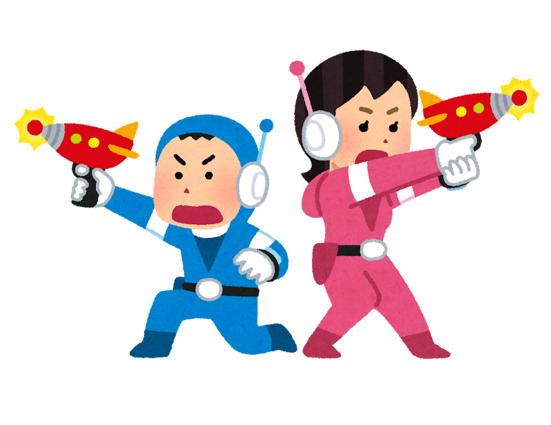 世紀末都市のヒーローイメージ